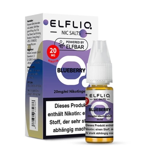 Elfliq - NicSalt Liquid Blueberry 20 mg/ml