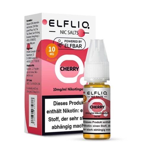 Elfliq - NicSalt Liquid Cherry 10 mg/ml