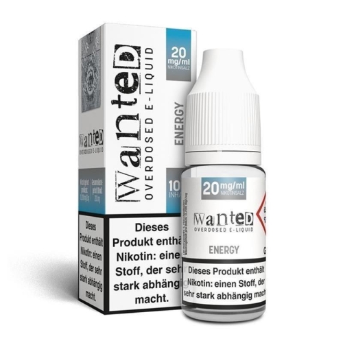 Wanted - Energy Overdosed 10ml Nikotinsalzliquid (SB) 10 mg