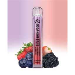 Soda King Bar - Einweg E-Zigarette Blackberry Strawberry...