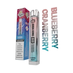 Soda King Bar - Einweg E-Zigarette Blueberry Cranberry