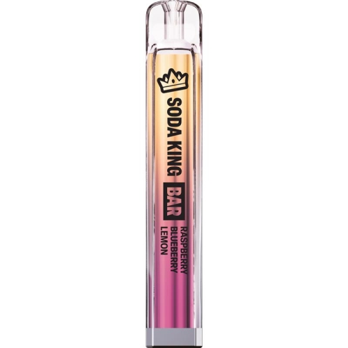 Soda King Bar - Einweg E-Zigarette Raspberry Blueberry Lemon