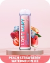 Lost Mary QM600 20 mg/ml Peach Strawberry Watermelon Ice