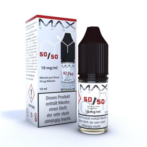 MAX Shot 50/50 18 mg/ml