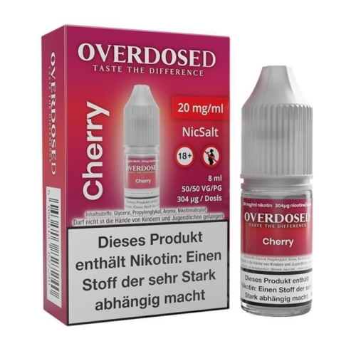 Overdosed - Cherry NicSalt