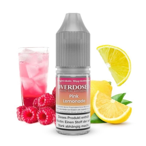 Overdosed - Pink Lemonade NicSalt 10 mg/ml