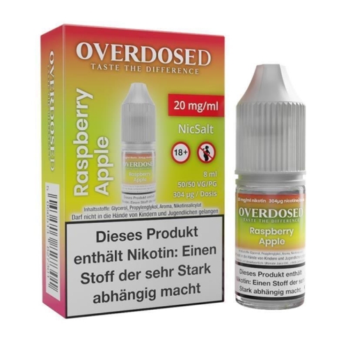 Overdosed - Raspberry Apple NicSalt