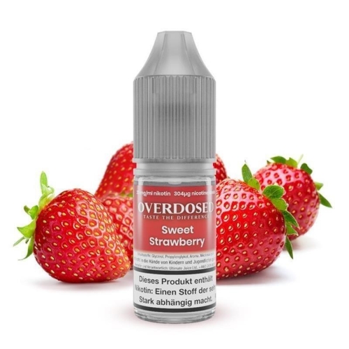 Overdosed - Sweet Strawberry NicSalt 20 mg/ml