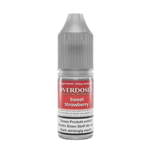 Overdosed - Sweet Strawberry NicSalt 20 mg/ml