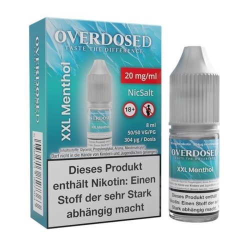 Overdosed - XXL Menthol NicSalt