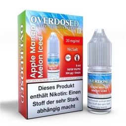 OVERDOSED II - Apple Mango Melon Iced NicSalt 
