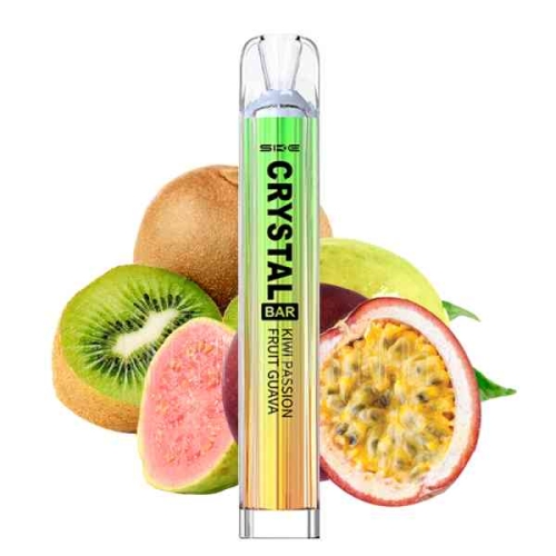 SKE Crystal Bar - Einweg E-Zigarette 20 mg/ml Kiwi Passion Fruit Guave