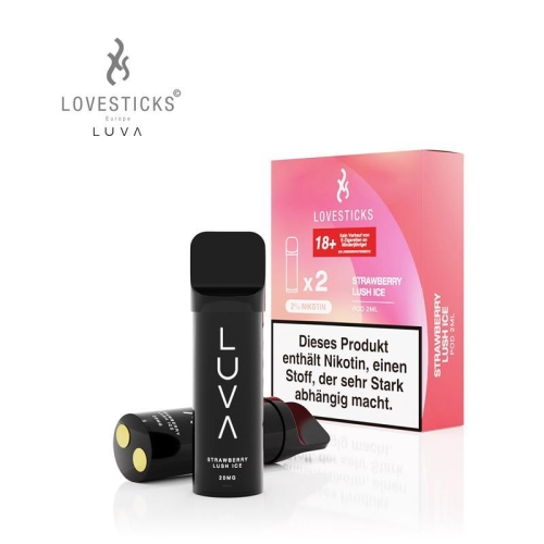 Lovesticks - Luva Pods (2 Pods pro Packung) Strawberry Lush Ice