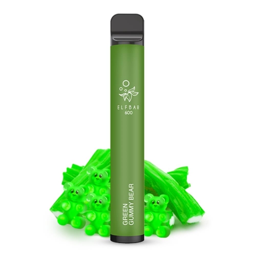 Elfbar 600 Einweg Vape Green Gummy Bear