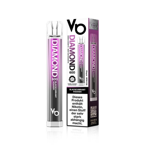 Vapes Bars - Diamond 20 mg/ml Blackcurrant Squash
