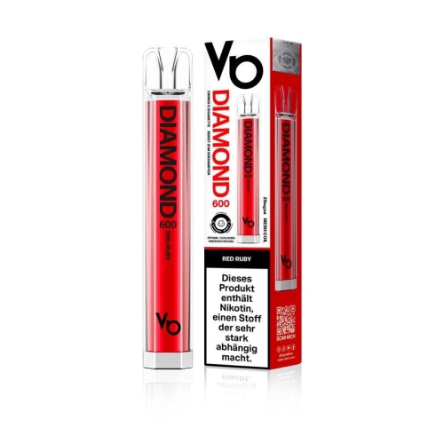 Vapes Bars - Diamond 20 mg/ml Red Ruby