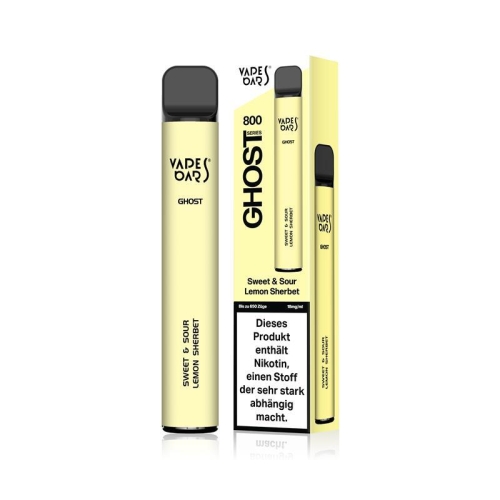 Vapes Bars - Ghost 20 mg/ml SWEET AND SOUR LEMON SHERBET