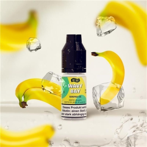 Wavy Bay - Banana Ice Nicsalt Liquid