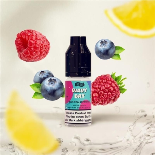 Wavy Bay - Blue Razz Lemonade Nicsalt Liquid