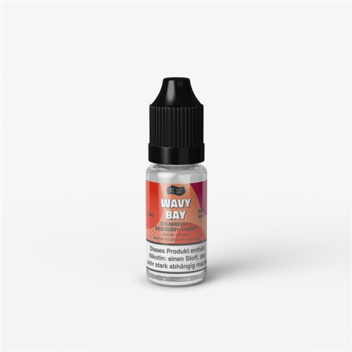 Wavy Bay - Strawberry Raspberry Cherry Nicsalt Liquid