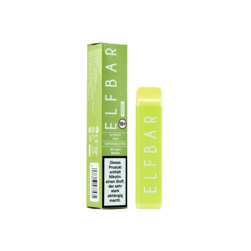 Elf Bar NC600 Einweg E-Zigarette - Elfergy Kiwi 20 mg/ml