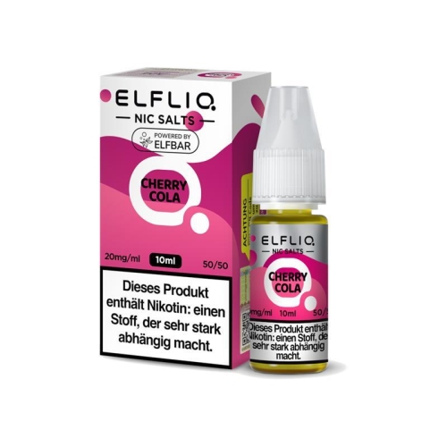 Elfliq - NicSalt Liquid Cherry Cola 10 mg/ml