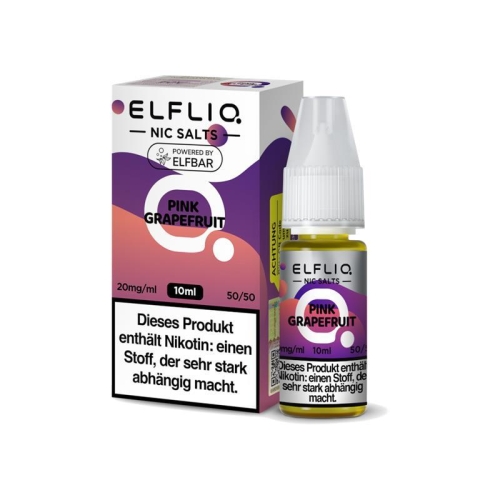 Elfliq - NicSalt Liquid Pink Grapefruit 10 mg/ml