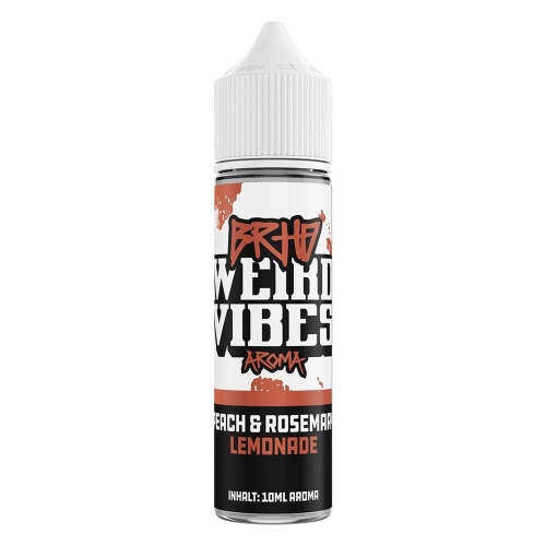 BRHD Weird Vibes - Peach & Rosemary Lemonade Longfill 10 ml