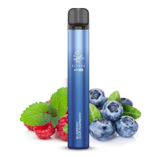 Elfbar 600 V2 Einweg Vape Blueberry Sour Raspberry 20 mg/ml