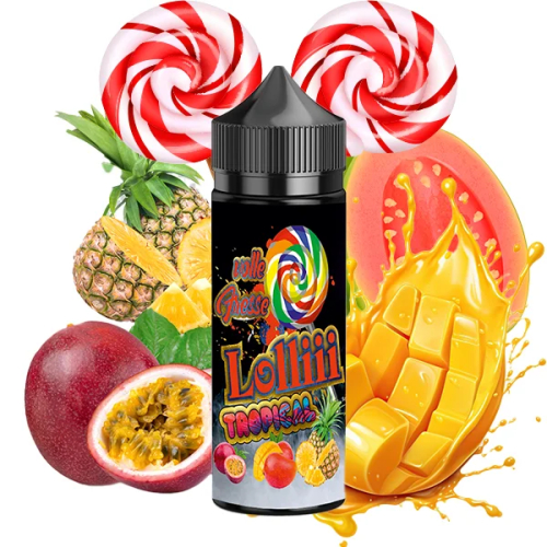 Lädla - Volle Fresse Lolli Tropical Longfill 10 ml