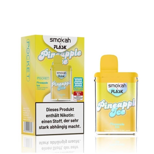 Smokah x Flask - Pocket Vape Pineapple Ice