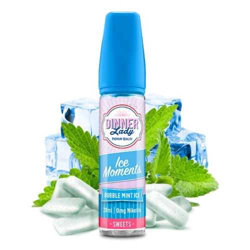 Dinner Lady - Moments Bubble Mint Ice Longfill 20 ml