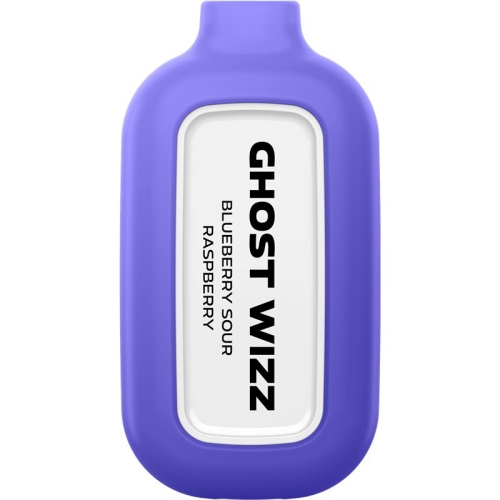 Vapes Bars - Ghost Wizz Einweg E-Zigarette Blueberry Sour Raspberry