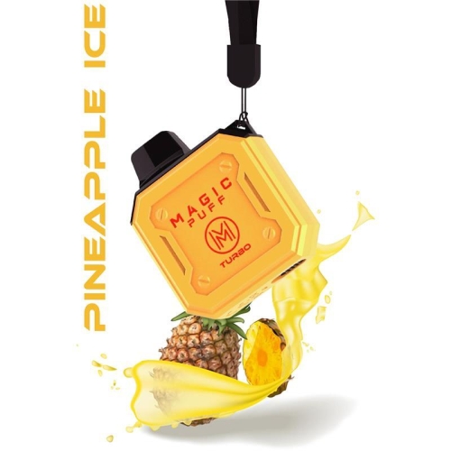 Magic Puff - Turbo 600 Einweg Vape 20 mg/ml Pineapple Ice