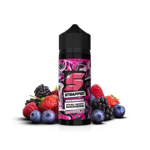 Strapped Overdosed - Mixed Berry Madness Longfill 10 ml