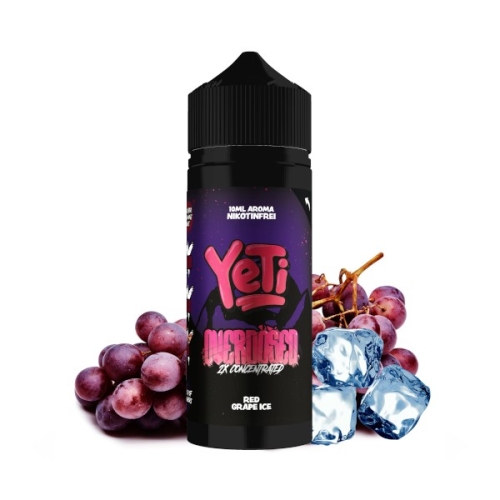 Yeti Overdosed - Red Grape Ice Longfill 10 ml