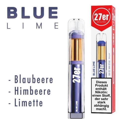 27er Einweg Vape Blue Lime