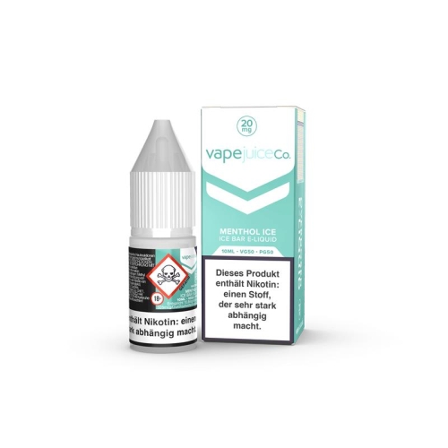 Vape Juice - Overdosed Nicsalt Liquid 10 ml Menthol Ice 20 mg/ml