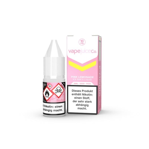 Vape Juice - Overdosed Nicsalt Liquid 10 ml Pink Lemonade 10 mg/ml