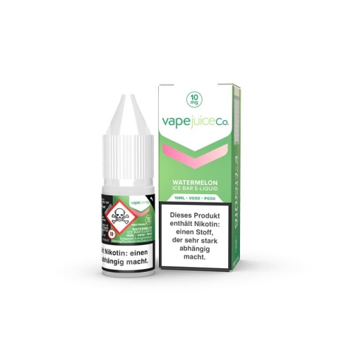 Vape Juice - Overdosed Nicsalt Liquid 10 ml Watermelon 10 mg/ml