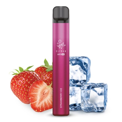 Elfbar 600 V2 Einweg Vape 10er Pack Strawberry Ice