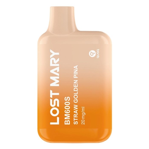 Lost Mary Mesh BM600S Einweg Vape Straw Golden Pina