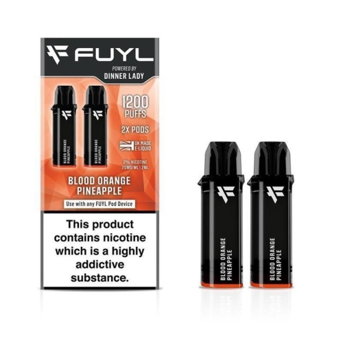 Fuyl Mehrweg-Vape Prefilled Pods Blood Orange Pineapple