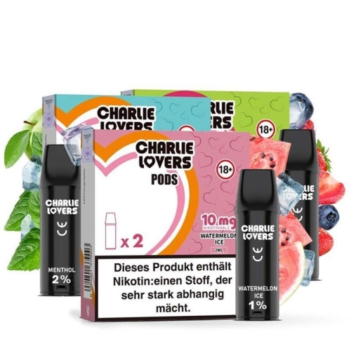 Charlie Lovers Pods ( 2 Stück pro Packung )