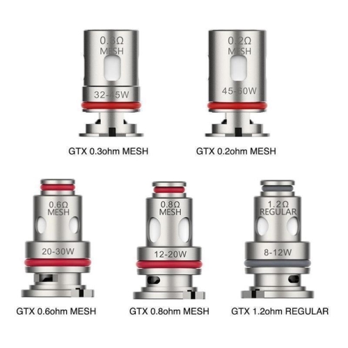 Vaporesso - GTX Mesh Coil 0,4 Ohm 5er pack