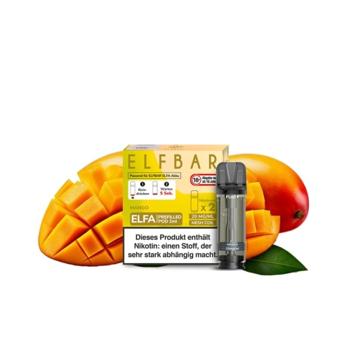 Elf Bar Elfa Pods - 2 Stück Mango 20 mg/ml