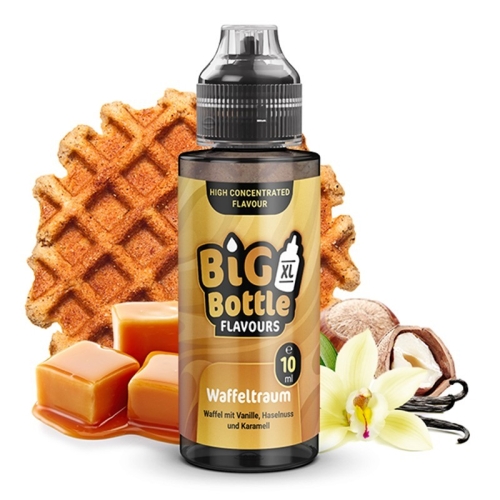 Big Bottle Flavours 10 ml Longfill Waffeltraum