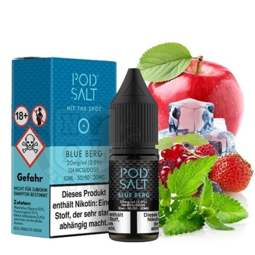 POD SALT Blue Berg Nikotinsalz Liquid 10 ml - Nikotinmenge: 11mg