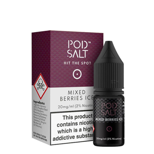 Pod Salt Core - 10ml Nikotinsalz Liquid Mixed Berries Ice 11mg