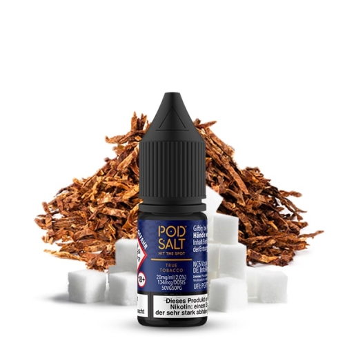 POD SALT Origin True Tobacco Nikotinsalz Liquid 10ml - Nikotinmenge: 20mg